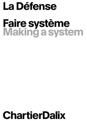 La Defense - Faire Systeme Page
