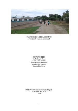 Proyecto Medio Ambiente