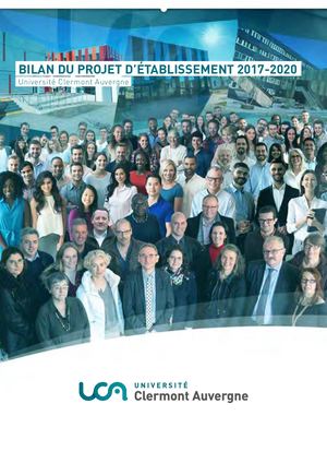 Bilan de mandature 2017-2020