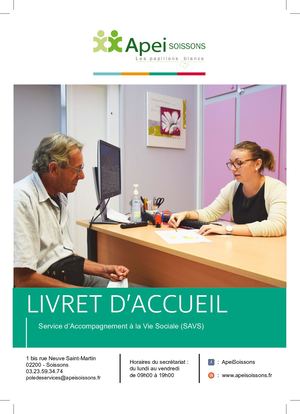 Livret d'accueil SAVS Soissons