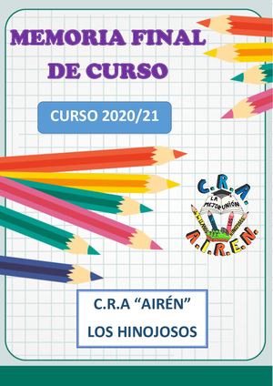 Memoria Fin De Curso 2020 21