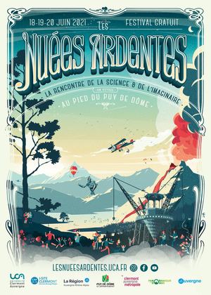 Affiche Festival Nuées Ardentes 2021