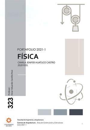 Portafolio Física Camila Huatuco Castro