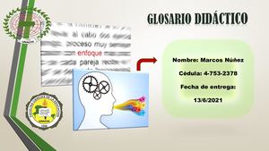 Glosario Didáctico
