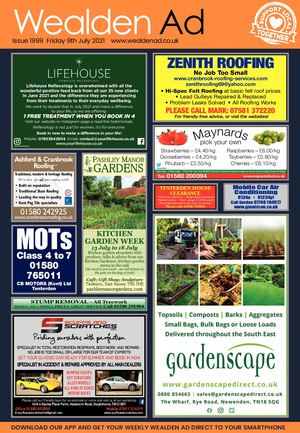 Wealden Ad 09/07/2021
