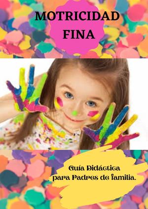 Guía Didáctica Para Padres De Familia