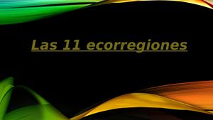 Las 11 Ecorregiones