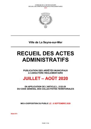 4Recueil Des Arretes JUILLET AOÛT