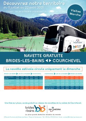 Navettes gratuites Brides  >> Courchevel