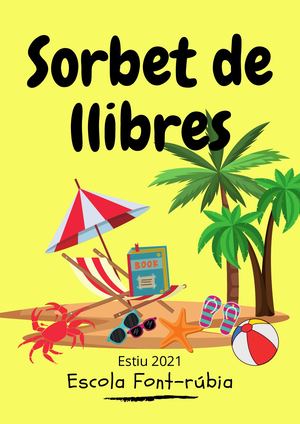2021 Sorbet De Llibres Estiu