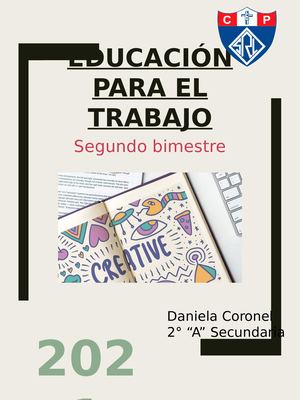 Cuaderno De E P T Segundo Bimestre