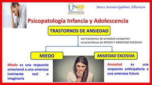 Infografía Trastorno De Ansiedad