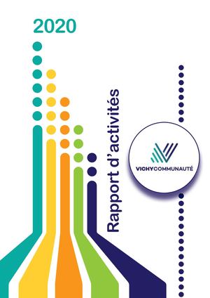 Rapport Activités 2020 Vichy Communauté