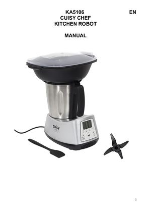 User Manual Robot Cuisy Chef_EN