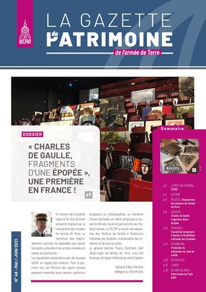 La Gazette Du Patrimoine de l'armée de Terre N°49