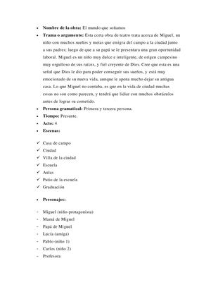 Obra Teatro Discriminación