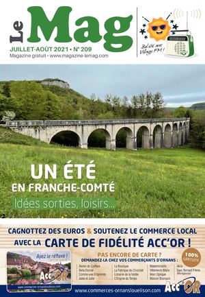 LE MAG N°209 JUILLET ET AOUT 2021