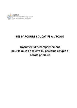 Référentiel Parcours Civique