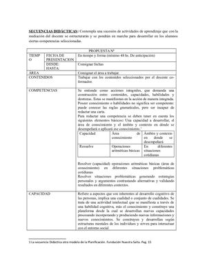 Estructura De La Secuencia Didactica (1)