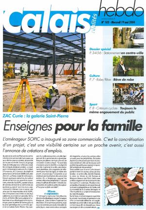20040519 Calais Realites Hebdo 103