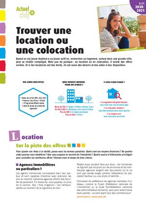 Trouver Une Location Ou Une Colocation