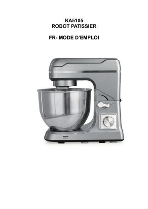 Notice Robot pâtissier_FR