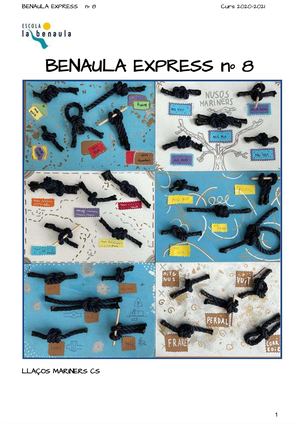 Benaula Express nº8 Curs 20 21