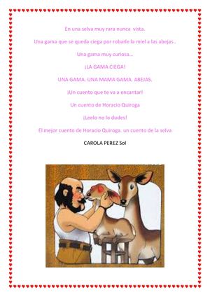 Recomendaciones - Cuentos de Horacio Quiroga