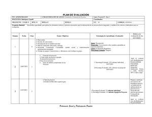 Formato Plan De Evaluacion Uptaeb 10
