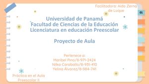 Proyecto De Aula: La Tecnología Y El Aprendizaje Activo En Preescolar