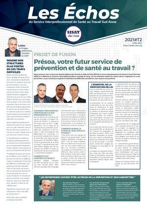 Les Échos SISAT N°2021#T2 - JUILLET 2021