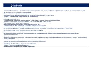 Audencia Description Des électifs 2021 - FR