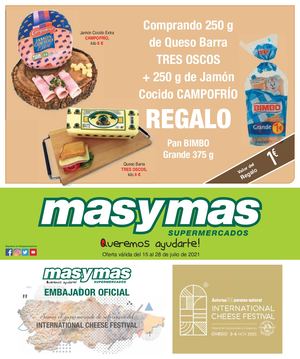 Oferta Válida Del 15 Al 28 De Julio De 2021 - Masymas Supermercados