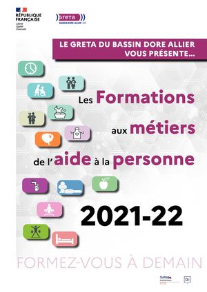 GBDA_2021- Catalogue des formations aux métiers de l'aide à la personne