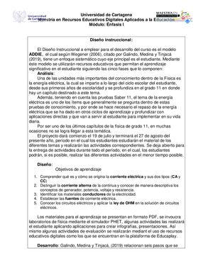 Diseño Instruccional