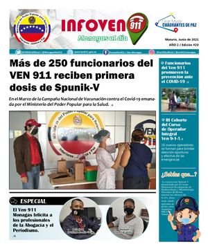 Edición 20 Infoven911 Monagas