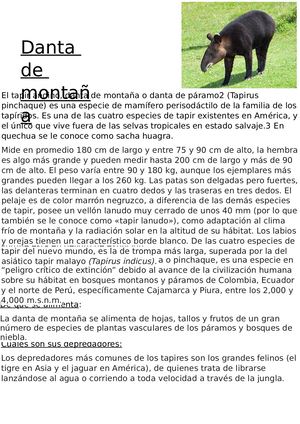 Album De Animales Extintos