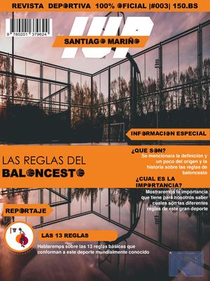 Revista Deportiva Sobre Las Reglas Del Baloncesto Alberto Perez
