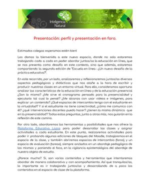 La Educación En Línea