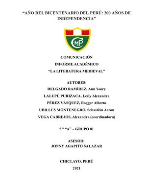 La literatura medieval y el aporte de la encíclica Rerum Novarum en el Perú