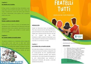 Fratelli Tutti Triptico