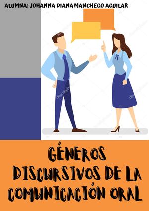 Géneros Discursivos De La Comunicación Oral