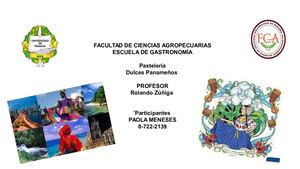 Dulces Panameños Trabajo