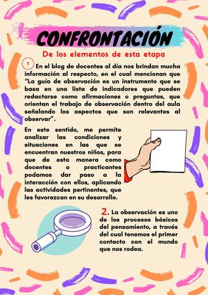 Etapa 1 Confrontación