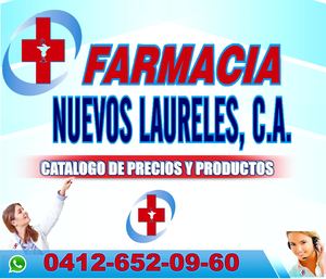 CATÁLOGO DE PRODUCTOS FARMACIA NUEVOS LAURELES