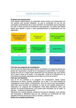 Diseño De Experimentos