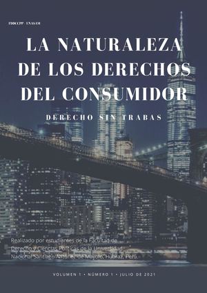La Naturaleza De Los Derechos Del Consumidor