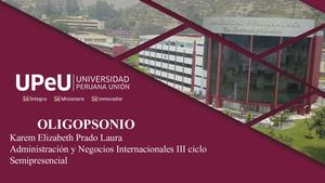 Oligopsonio Karem Prado