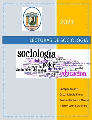 Lecturas De Sociología