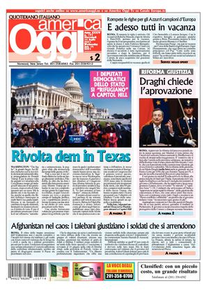 America Oggi 14 Luglio 2021